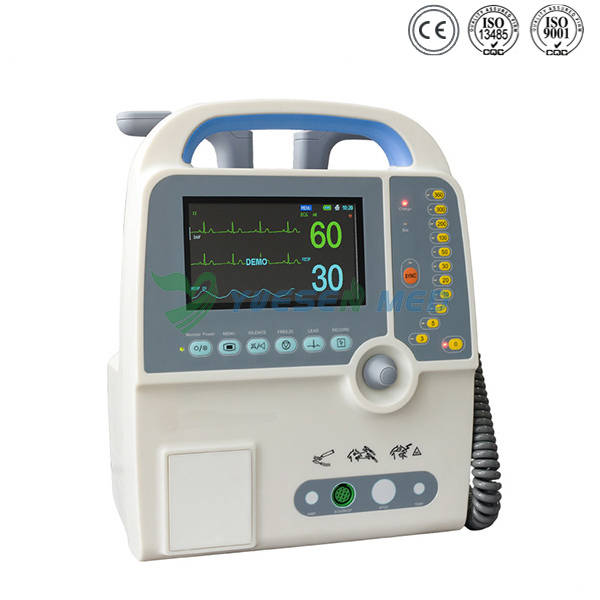 Hot Hospital Portable Biphasic Automated External Cardiac Defibrillator