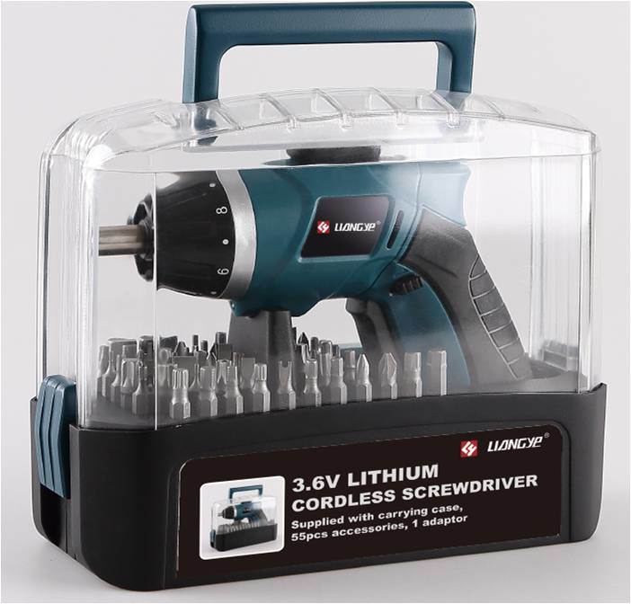 Cordless Screwdriver with Li-ion Battery (LY529)