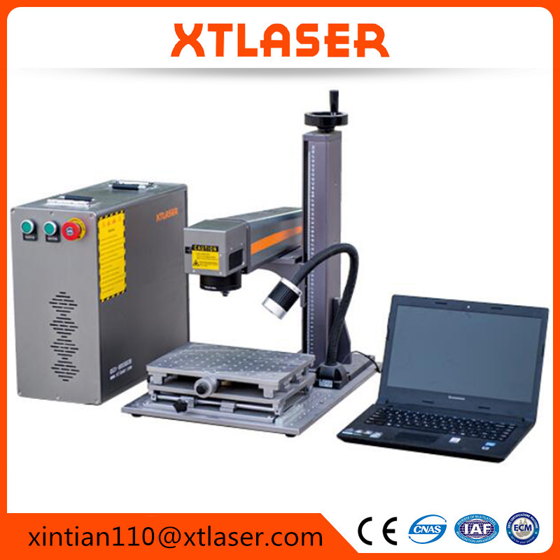20W 30W Fiber Laser Marking Engraving Machine for Rings in Gold, Silver