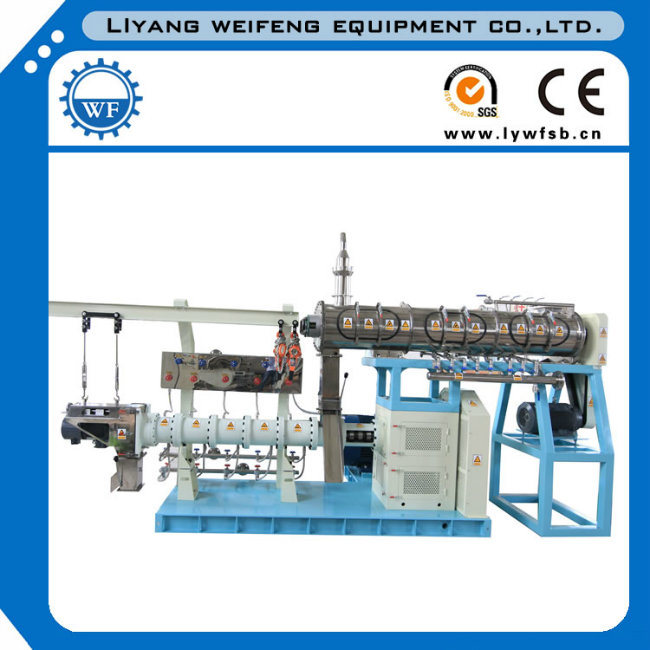 1-3t/H Floating Fish Feed Extruder/Single Screw Steam Extruder