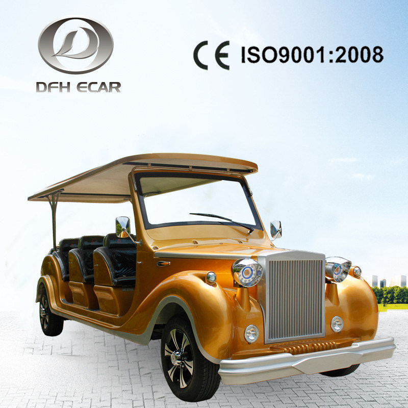 12 Seaters High Quality Sightseeing Car Electric Vehicles