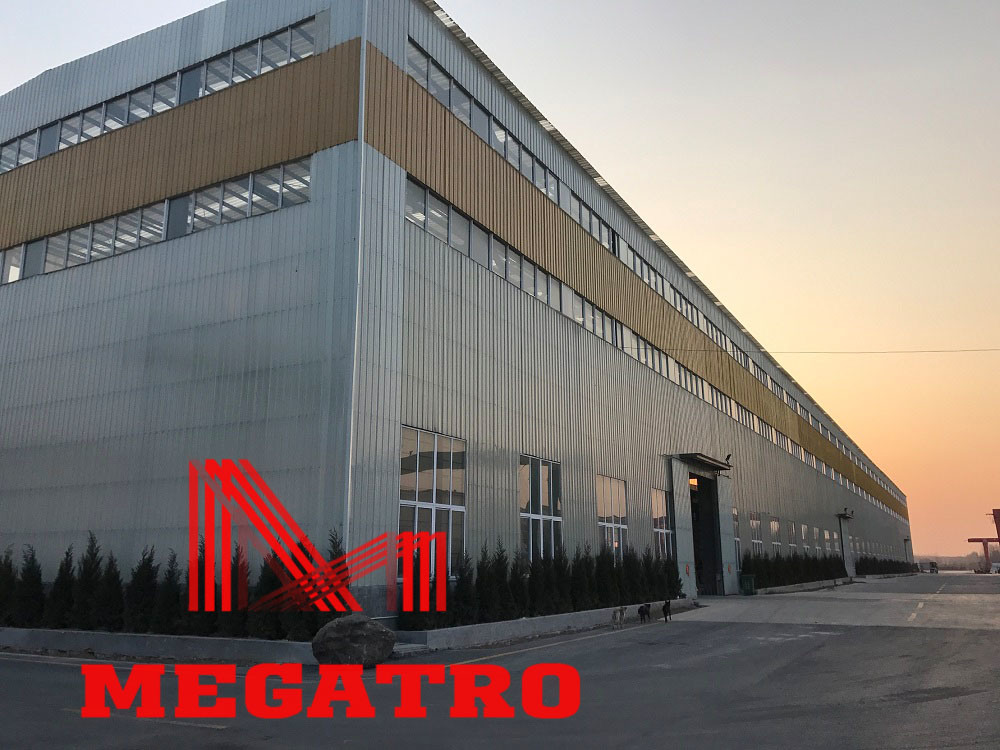Megatro 230kv Single Circuit Davit Cross-Arm Transmission Pole