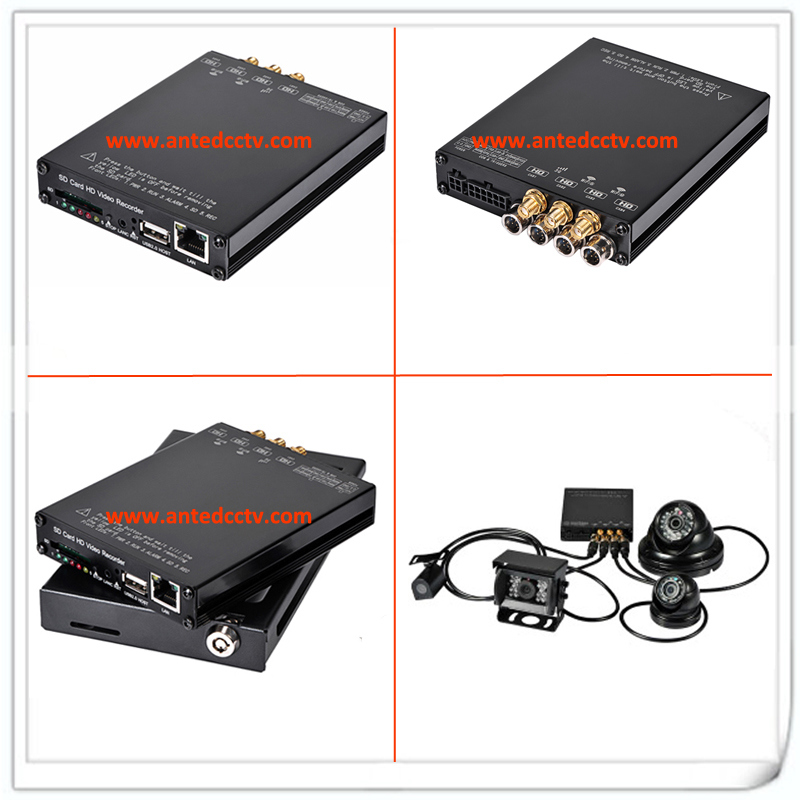 Quality Best HD-Sdi 1080P Mdvr Systems with GPS 3G WiFi for School Bus CCTV Surveillance
