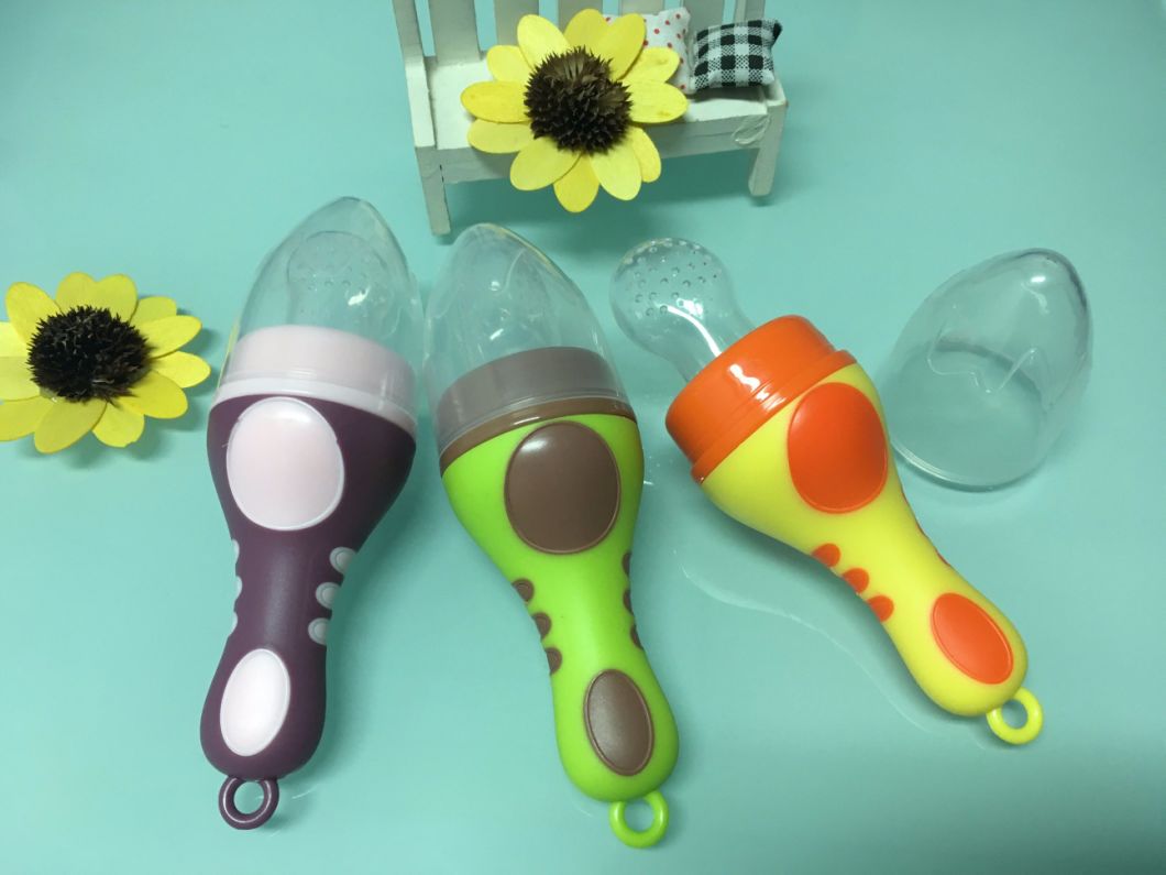 2017 New Design Baby Food Feeder Teether for Fresh Fruit