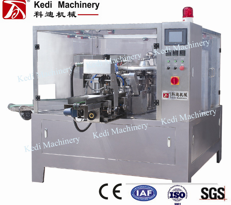 Rotary Packing Machine for Stand-up &Zip Pouch (GD8-200B)