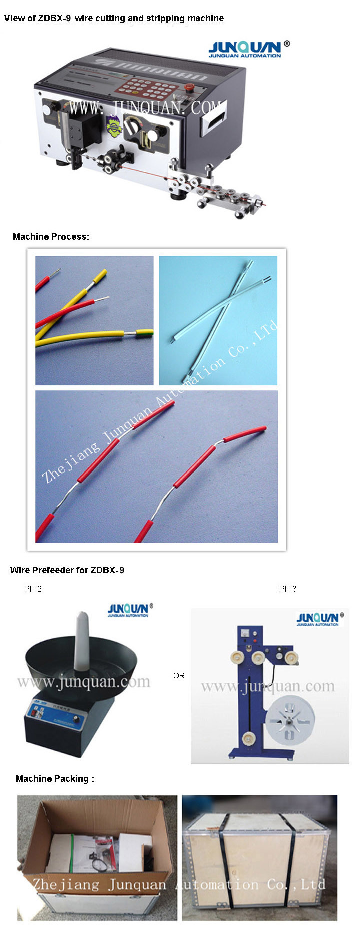 Wire Cutting and Stripping Machine (ZDBX-9)