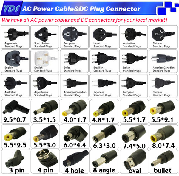 6FT 3 Prong AC Power Cord PS3 PS4 UK Power Cable for Computer Laptop