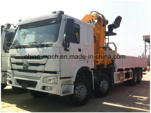 HOWO Crane Truck / Mounted Crane Truck /6*4 with Straight/Foldable Crane