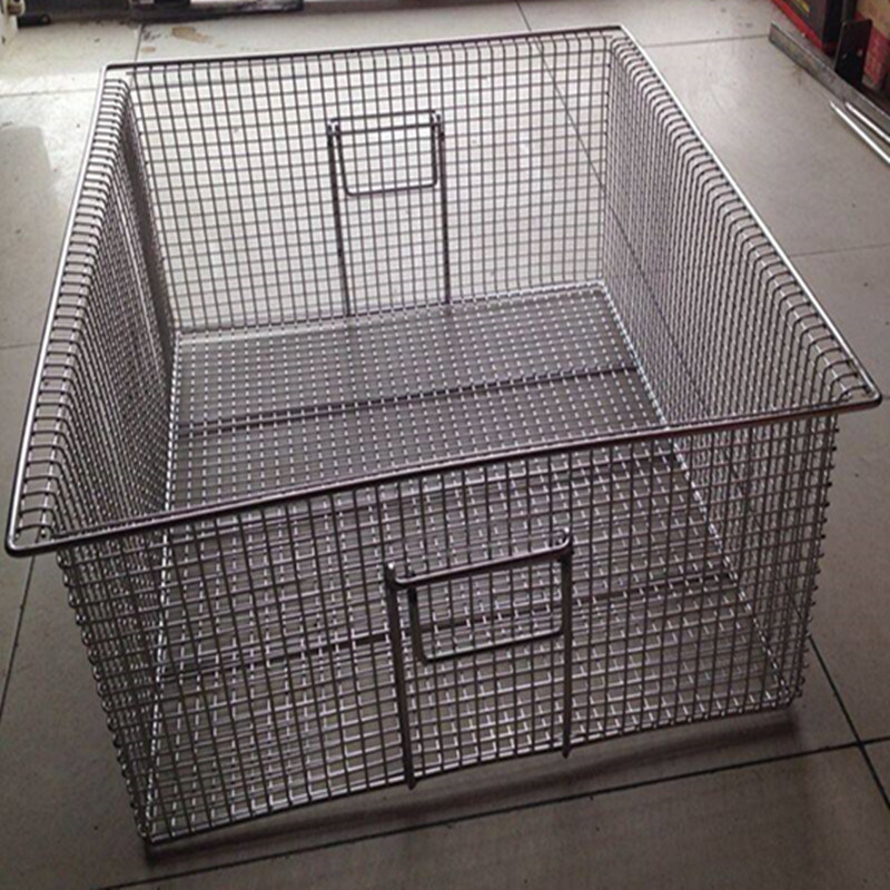 Metal Wire Mesh Shopping Basket