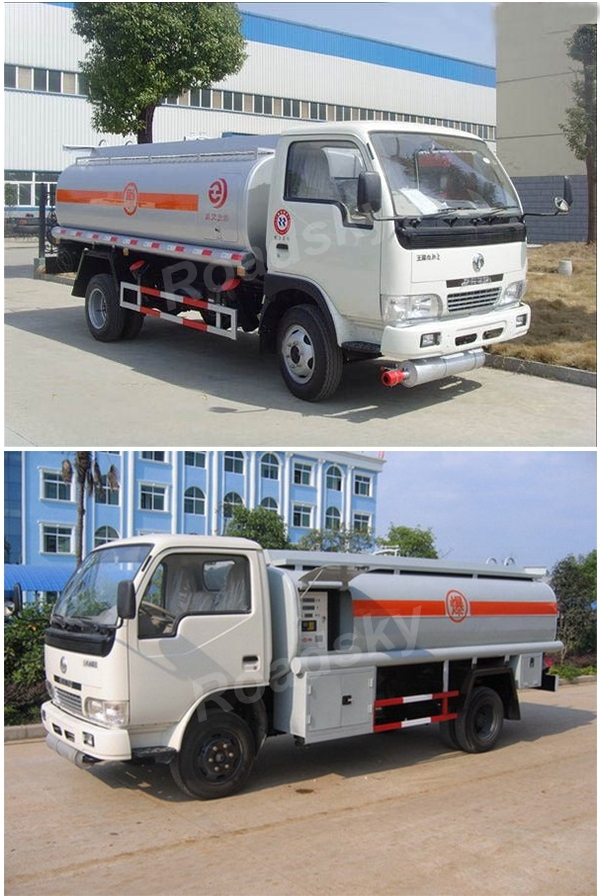 Liquid Fuel Refuel Delivery Tank Truck for Petrol Diesel Oil