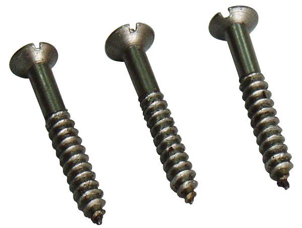 Low Carbon Steel Wood Screws Thin Head Screws