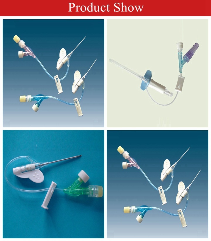 Safety IV Cannula Pen Like IV Catheter, IV Cannula with Injection Port