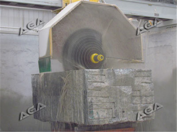 Automatic Multiblade Stone/Granite/Marble Block Bridge Cutting Saw