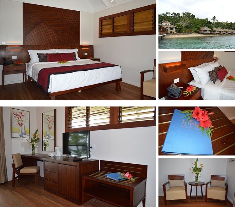 Modern Hotel Bedroom Set / Wooden Motel Hotel Furniture