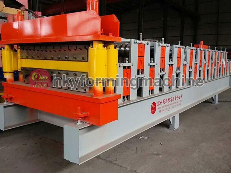 Glazed Tile Roof Panel Double Layer Cold Roll Forming Machine