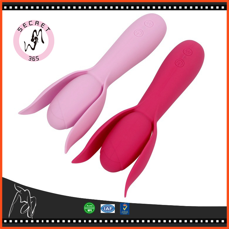 Flower Vibrator Clitoris Stimulator Massage Magic Wand AV Stick Silent Dildo Vibrators Adult Sex Toys for Women