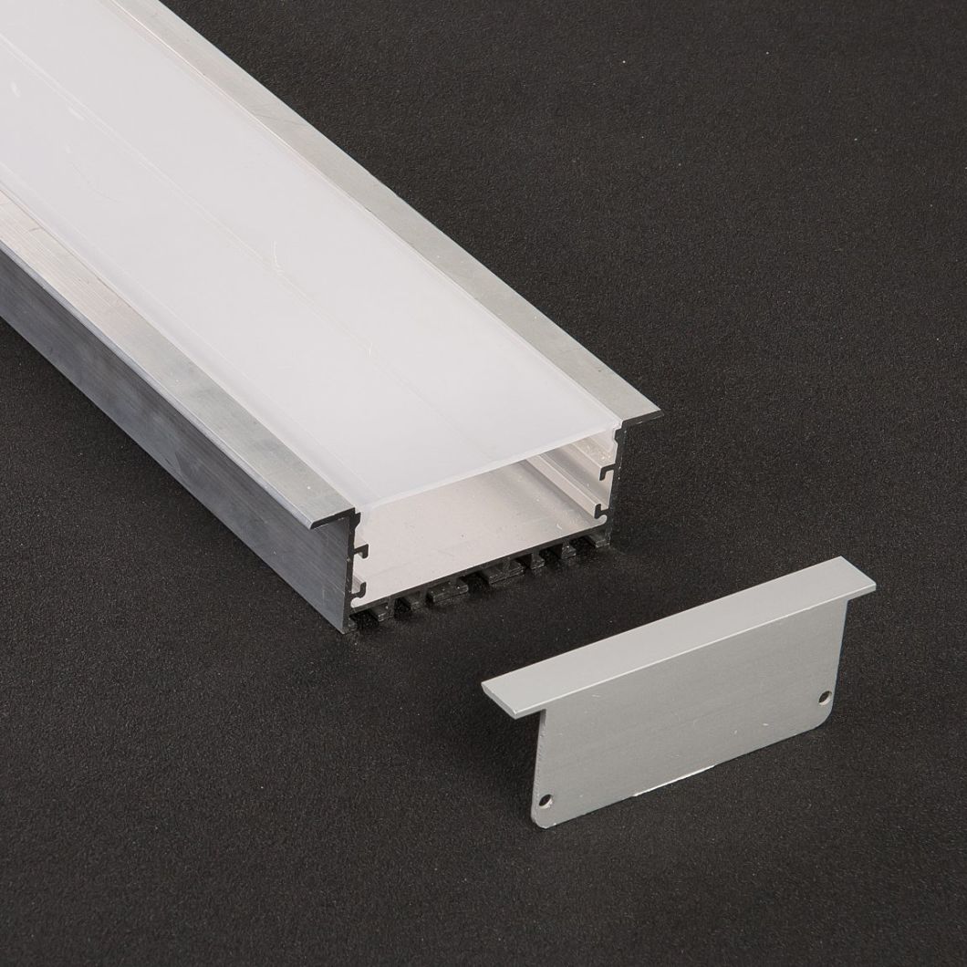 15-120mm Optional Recessed Industrial LED Aluminum Profile