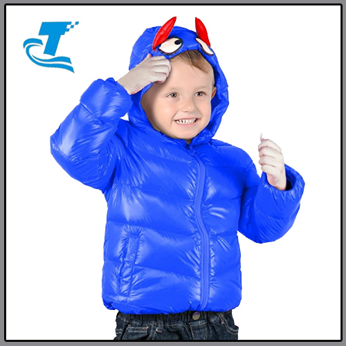 Boys Fairy Feather Light Puffer Down Jacket