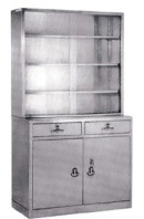 Stainless Steel Hospital Medical Instrument Cabinet (U-10)