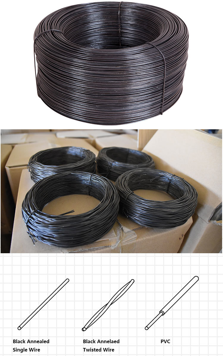 Q915 Soft Flexible Black Annealed Wire