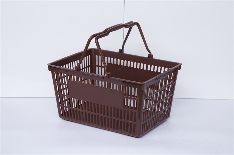 New Plastic Handing Shopping Basket