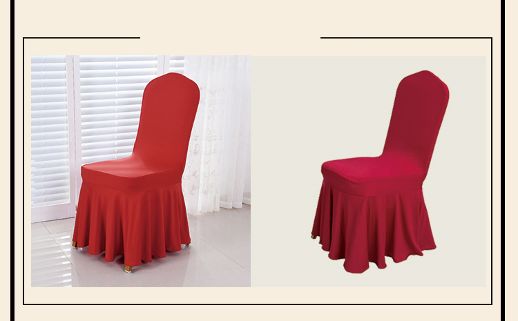 Banquet Wholesale Pleated Cheap Chair Cover