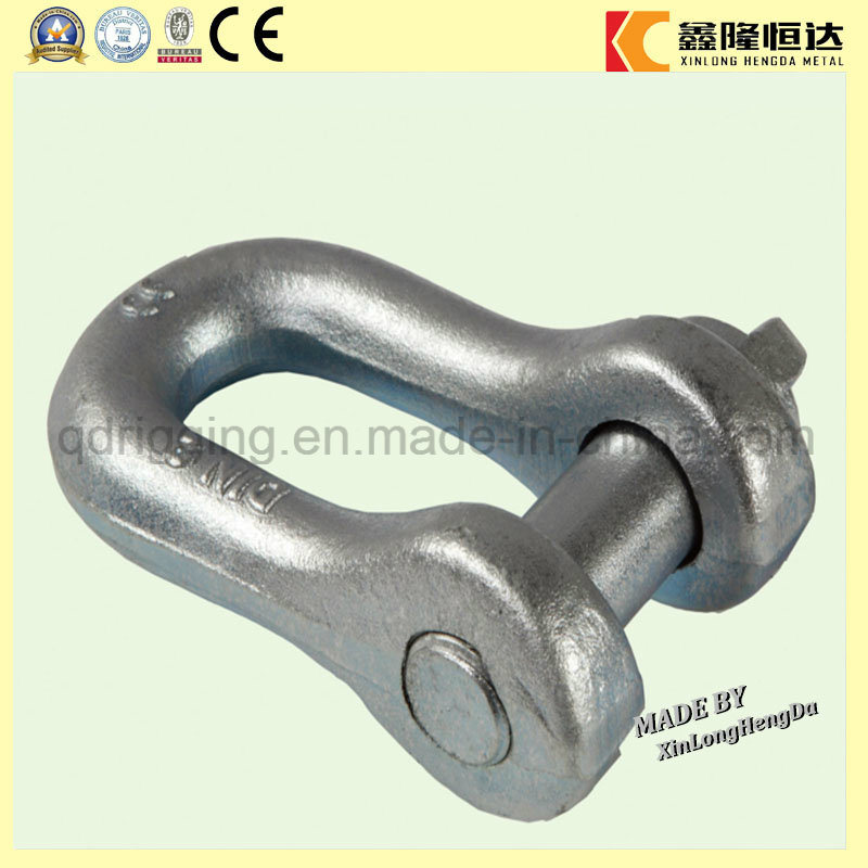 Us Hot Dipped Galvanized Bolt Type Forged D Shackle Price