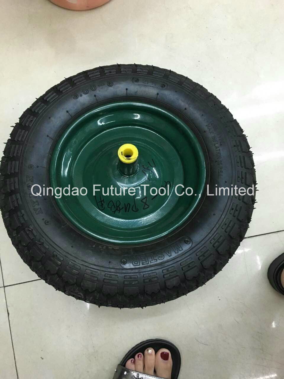 Wheelnarrow Wheel, Hand Trolley Wheel, Tool Cart Wheel, Garden Cart Wheel