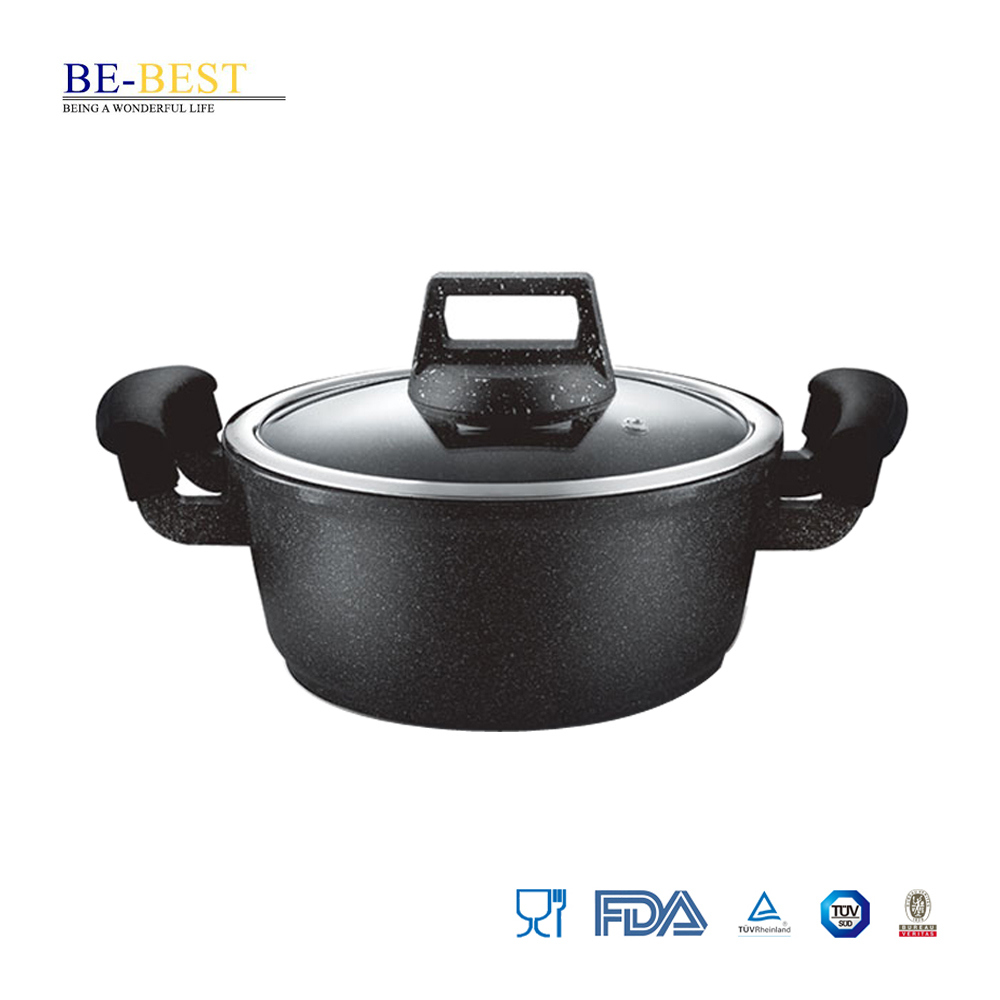 Die-Casting Aluminum Casserole Pot Cookware