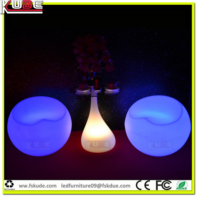 Wholesale LED Illuminated Stool LED Furniture with WiFi Control