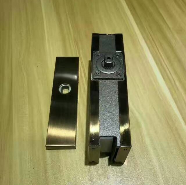 Aluminium Adjustable Hydraulic Floor Spring Non Digging Floor Hinge