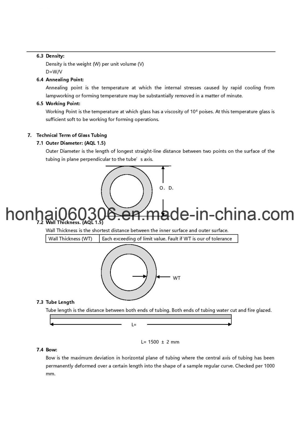 Neutral Pharmaceutical Glass Tube Coe 7.0