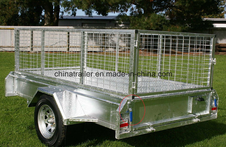 Hot Dipped Galvanised 8FT X 4FT Box Trailer New Zeland