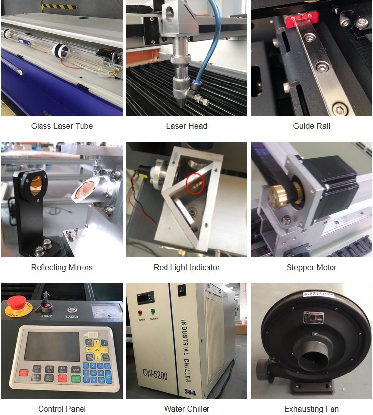 Laser Cutting Engraving Machine 1000X600mm Laser Cut Wood Christmas CNC Laser Cutter