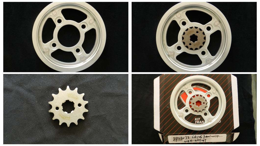 Best Quality Manufacturing Motorcycle Sprocket and Chain Kit