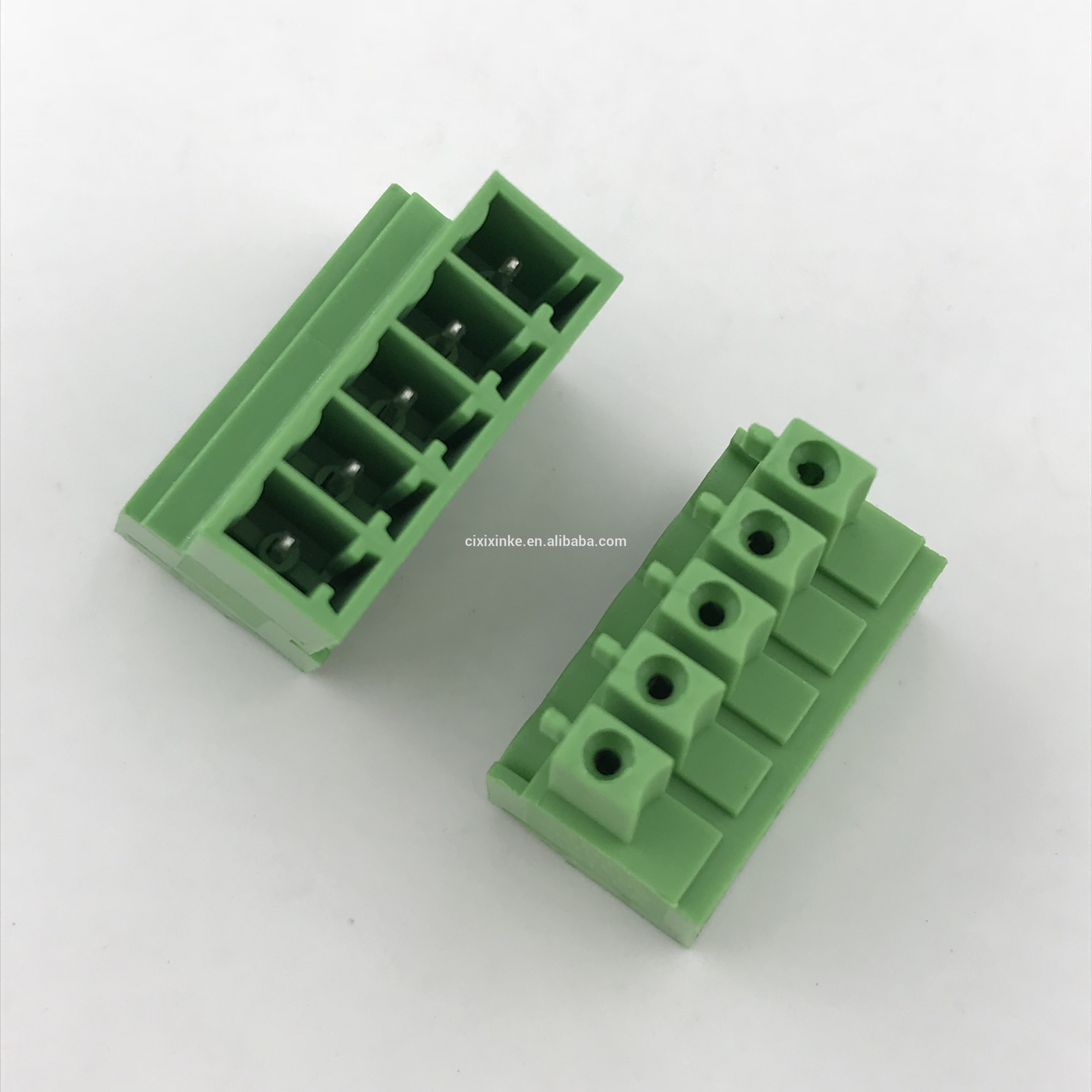 5 contacts of wiring screw pluggable terminal block 5 contacts of wiring screw pluggable terminal block