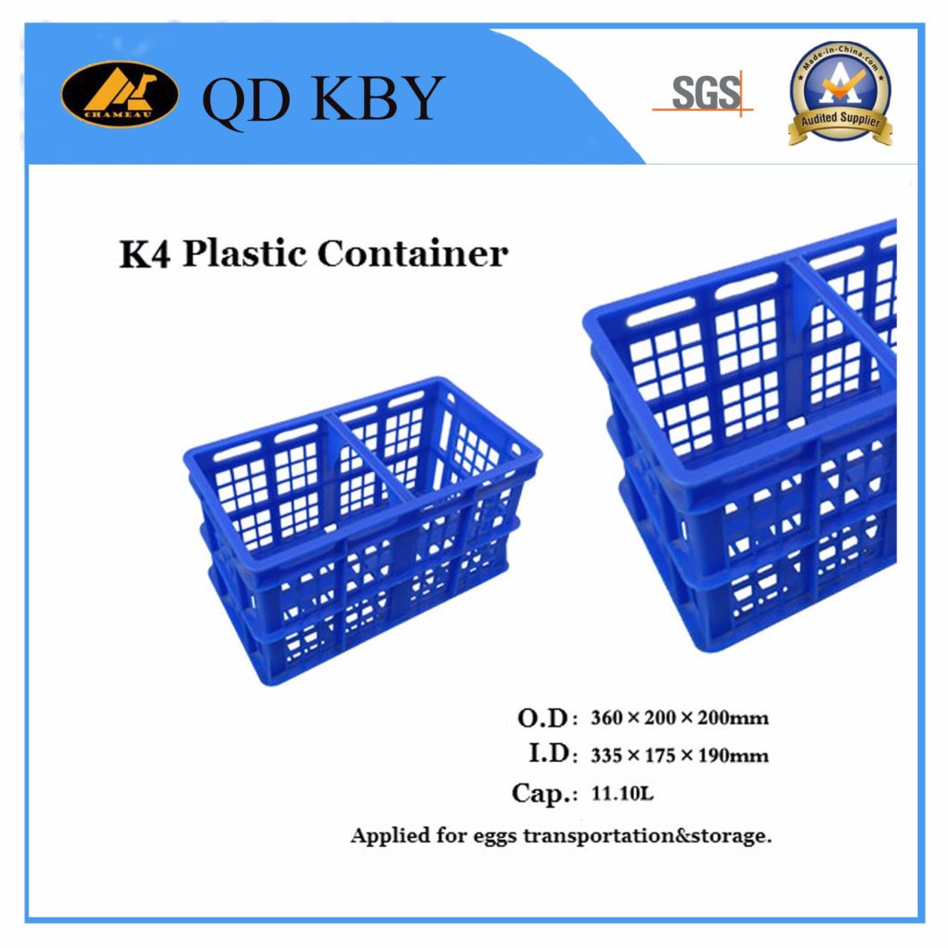 K4 1 Plastic Basket for Eggs Transportation