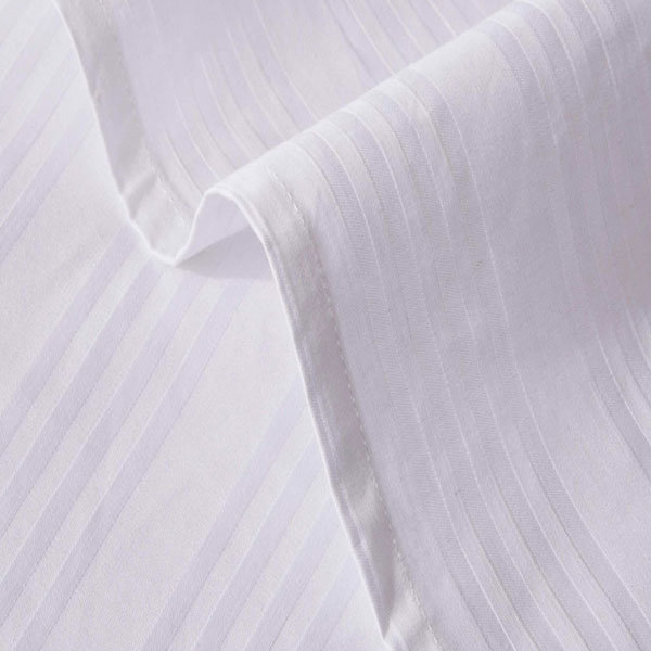 Fancy Stripe Design 60s Cotton High Density Percale Bedding Set (DPFB80109)