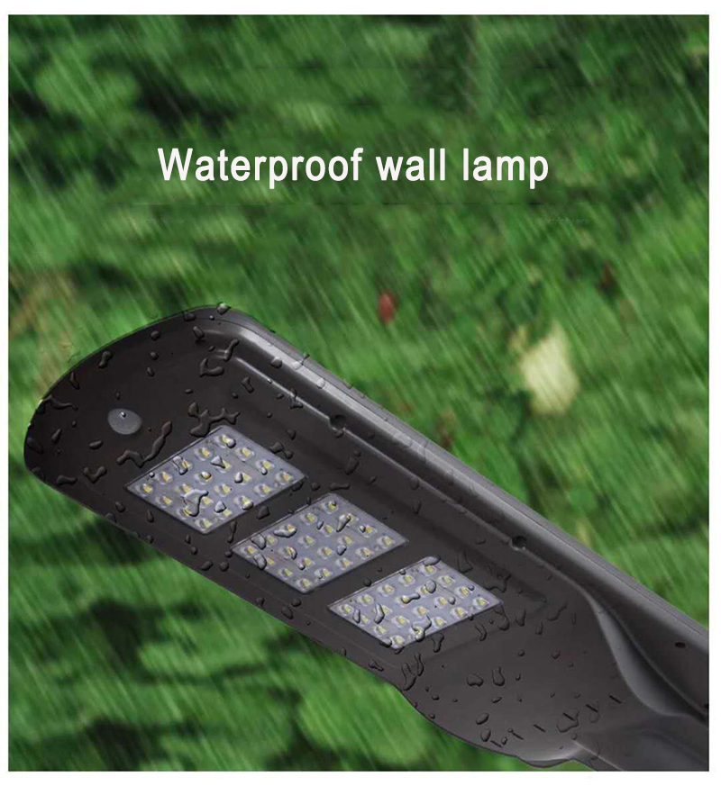 LED 20W/40W/60W Motion Sensor LED Solar Street Light Waterproof Outdoor Wall Lighting for Garden Lighting