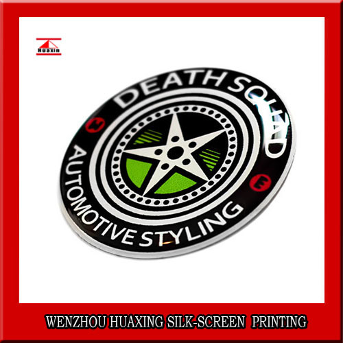 Customized PU Dome Crystal Printing Label & Sticker 3m Strong Adhesive
