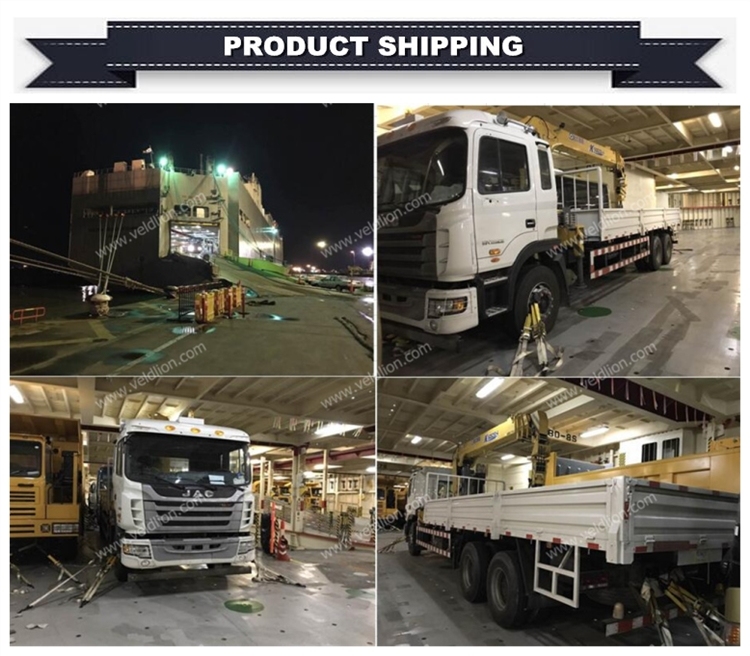 China Brand Dongfeng 8X4 1 16tons/20 Tons /25 Tons Truck with Crane Truck Mounted Crane for Sale
