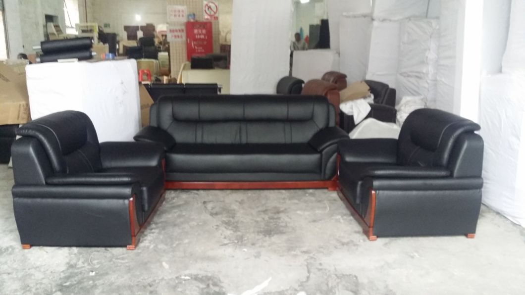 Hot Selling Leather Sofa Office Sofa (FECE364)
