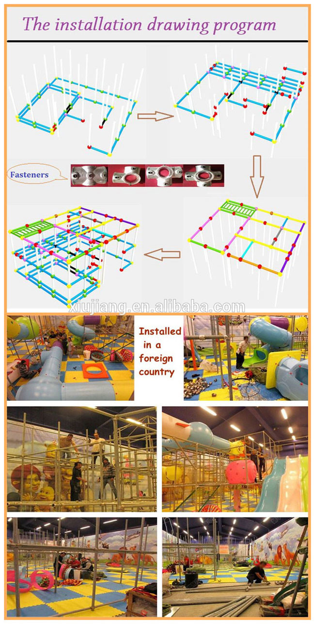 Safety Plastic Ball Pool for Rensidential Area