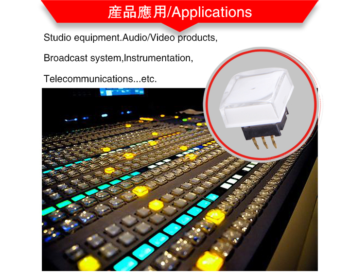 Tactile SMD Illuminated Tact Pressure Switches