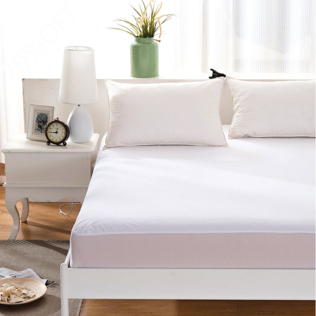 Breathable Hypoallergenic 100% Waterproof Hotel Mattress Cover
