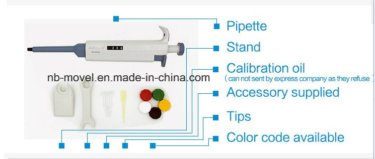 Single Channel Top Pette (adjustable) , Mechanical Pipette