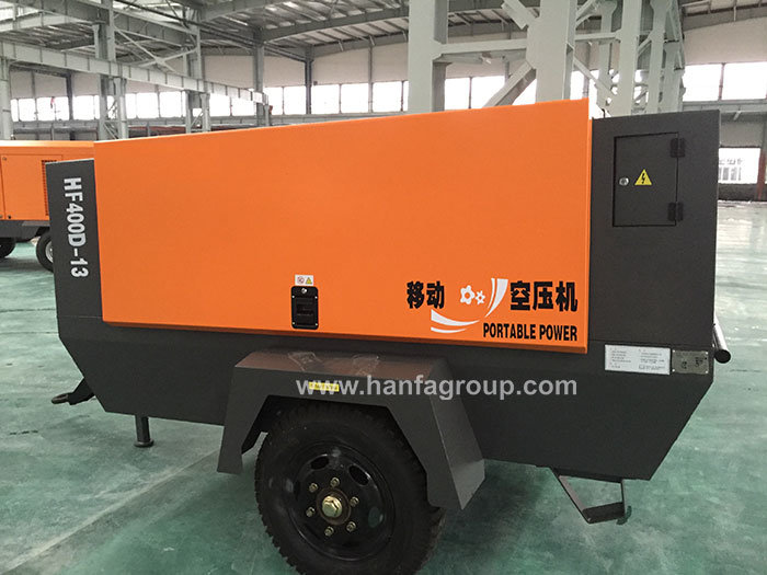 Mobile Electric Screw Air Compressor Price for Sale