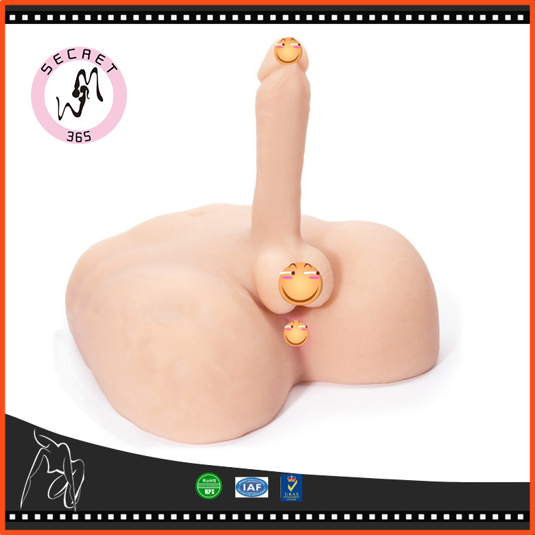 Realistic Silicone Sexy Doll with Silicone Dildo