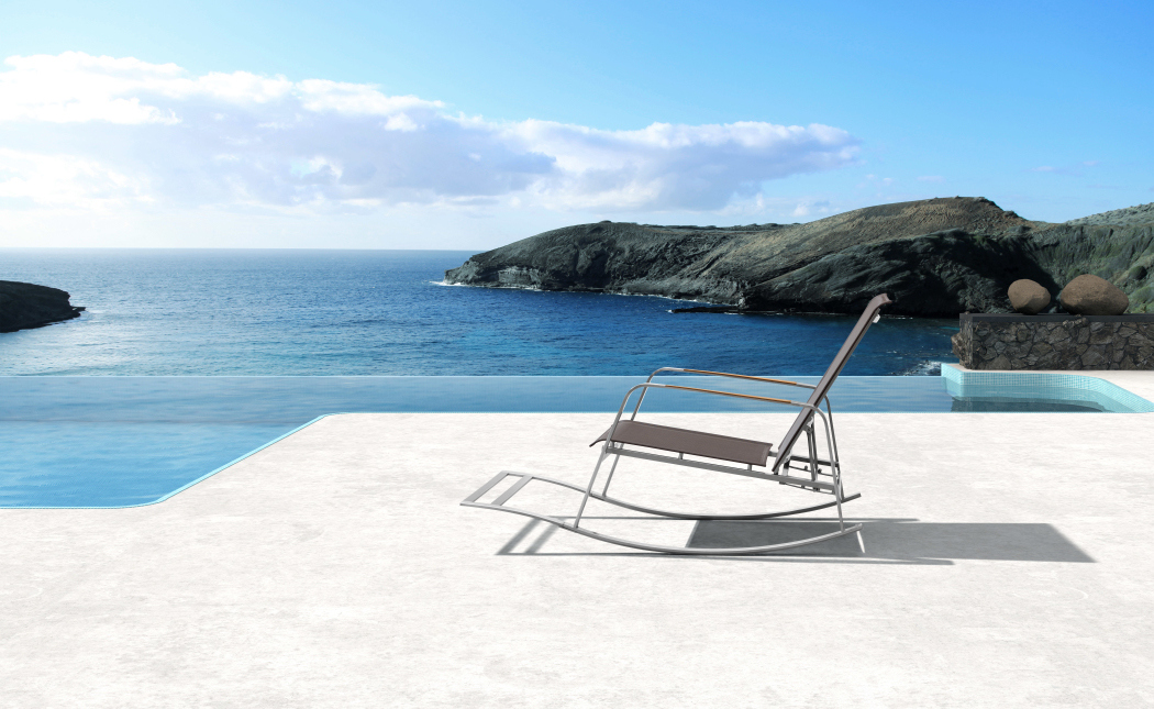 Modern Outdoor Leisure Chair Rocking Furniture with Low Seat