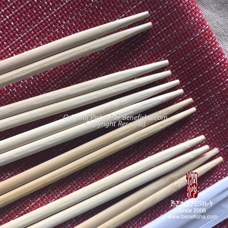 Disposable Plastic Paper Covered Round Bamboo Chopsticks